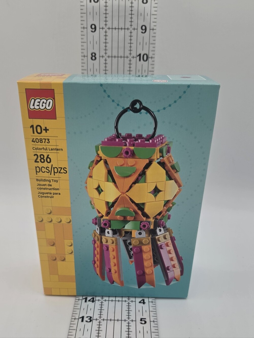 LEGO Colorful Lantern Building Toy (Yellow, Pink, Green, Orange, Purple)